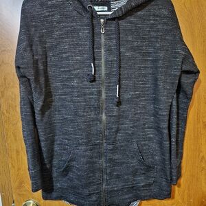 Maurices Black Zip-Up Hoodie